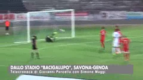 SAVONA-GENOA 1-3, I GOL DELLA SFIDA AL BACIGALUPO