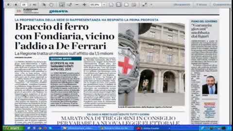 LA REGIONE A DE FERRARI, ROSSETTI: 