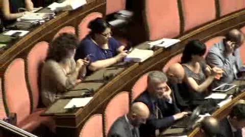 VOTA FINALE AL SENATO SULLE RIFORME, LE IMMAGINI