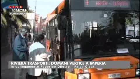 RIVIERA TRASPORTI, DOMANI VERTICE DECISIVO PER IL FUTURO 