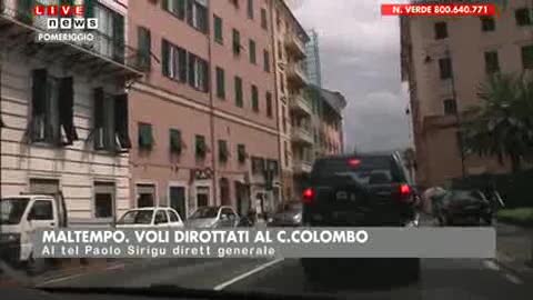 MALTEMPO, CINQUE VOLI DIROTTATI ALL'AEROPORTO COLOMBO