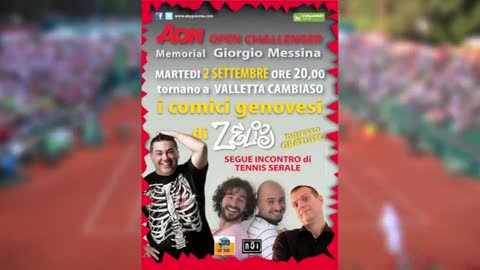 AON MEMORIAL MESSINA, DUE SHOW PER GENOVA 