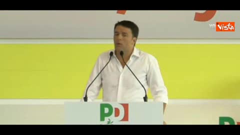 RENZI RINGRAZIA VASCO ERRANI CHE SI COMMUOVE