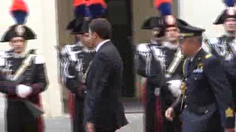 Renzi incontra premier tunisino a Palazzo Chigi