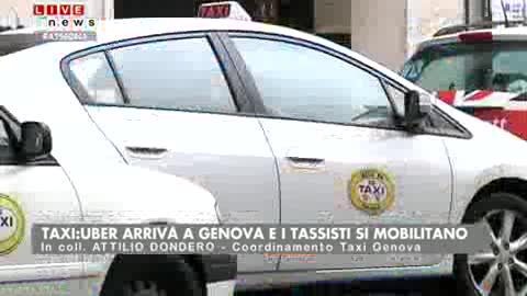 Uber sbarca a Genova, tassisti in rivolta incontrano il prefetto