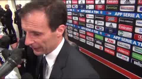 Allegri dopo la vittoria con il Milan: 