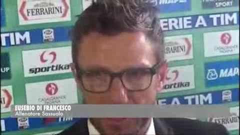 Sassuolo, Di Francesco si tiene stretto il punto: 