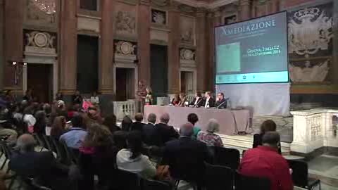 Il messaggio di Papa Francesco arriva a palazzo Ducale