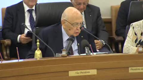 Csm, Napolitano proclama eletto vicepresidente Legnini