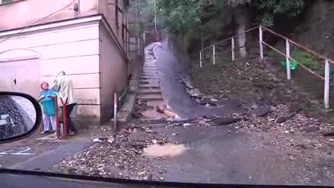 Alluvione, in Piazzale Adriatico torna la paura