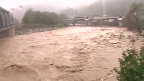 Alluvione, Rossiglione in difficoltà: lo Stura diventa minaccioso