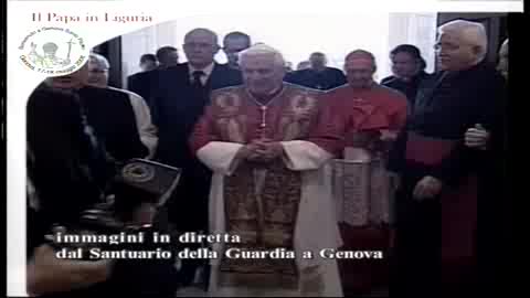 ll Papa Benedetto XVI a Savona - Riassunto