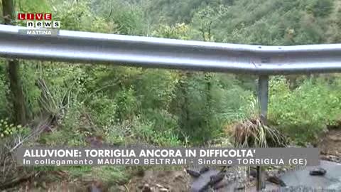 Alluvione, Torriglia ancora in ginocchio. Il sindaco Beltrami: 