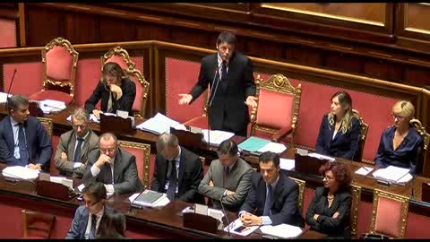 Renzi al Senato: 