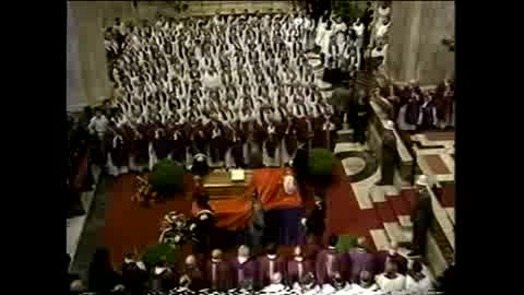 Funerali del Cardinale Siri nella cattedrale di San Lorenzo