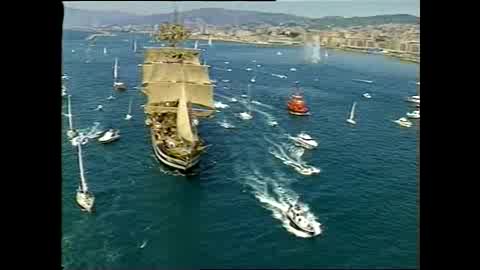 Le Tall Ships a Genova per Expò 92