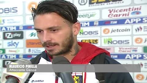 Genoa, Pinilla. "Felice per il gol, ora testa al big match con la Juve"