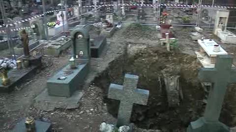 Anche il Cimitero di Staglieno paga ancora le ferite dell'alluvione