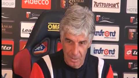 Genoa, Gasperini: 