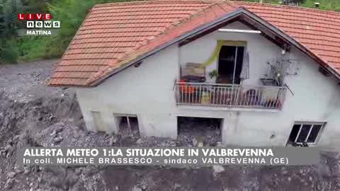 Allerta a Valbrevenna, il sindaco: 