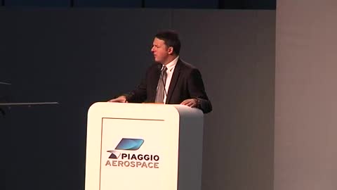 Piaggio Aero, Renzi a Villanova d'Albenga: 