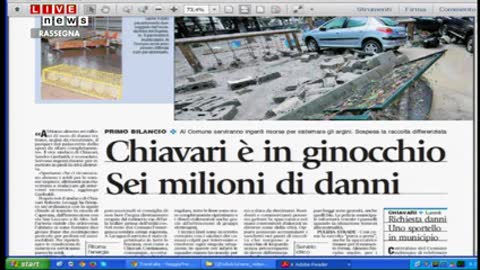 Alluvione a Chiavari, Levaggi: 