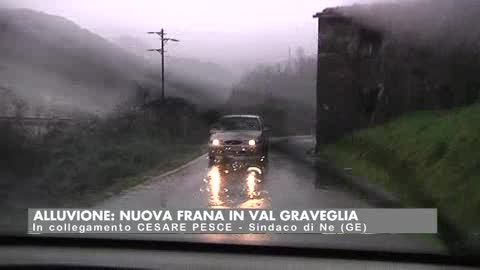 Nuova frana in Val Graveglia, l'appello del Sindaco di Nè 