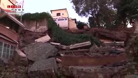 Crolla muraglione in Via Trento a Genova, rabbia dei residenti