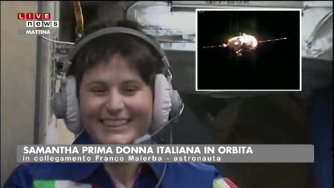 Samantha Cristoforetti, la prima italiana in orbita