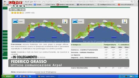 Meteo, per Arpal 