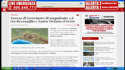 Terremoto a Rezzoaglio(GE), parla l'esperto Stefano Solarino: 