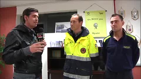 Ad Andora la Protezione Civile si prepara all'eventuale emergenza