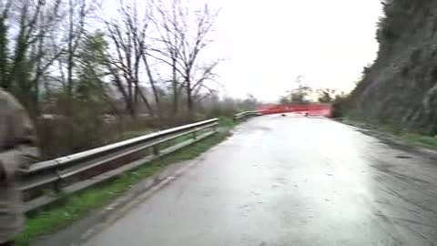 Ripa: strada chiusa tra Val di Magra e Val di Vara