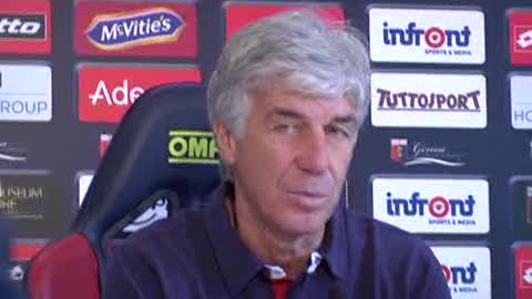 Genoa, Gasperini: "Bello essere terzi, siamo padroni del nostro destino"