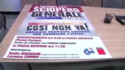 Sciopero generale, venerdì La Spezia bloccata dai cortei