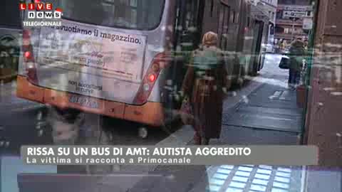 Rissa sull'autobus, autista di Amt aggredito dal branco