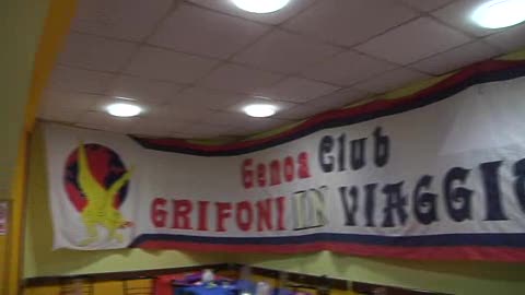 La cena solidale a Borgo Incrociati del Genoa Club Grifoni in Viaggio