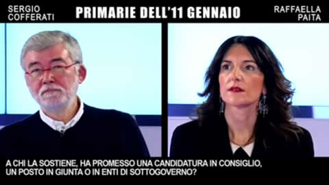 Primarie PD, il confronto Cofferati-Paita a Primocanale 