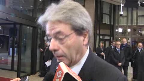 Gentiloni: 