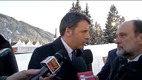 Renzi da Davos: 