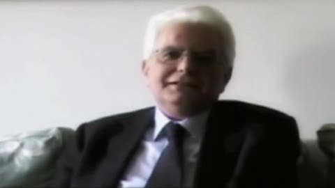 Intervista nel 2010 a Mattarella: 