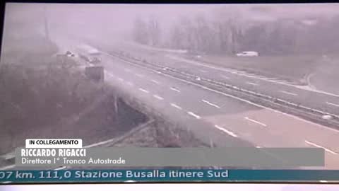 Neve sulle autostrade, il punto alle 10 di mattina