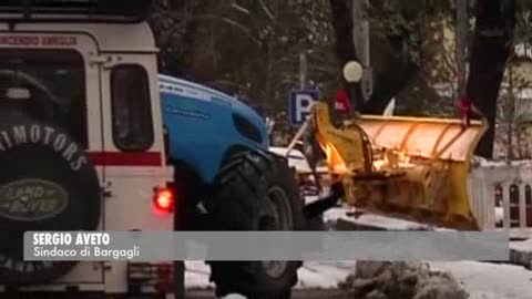 Neve a Bargagli, la testimonianza del sindaco