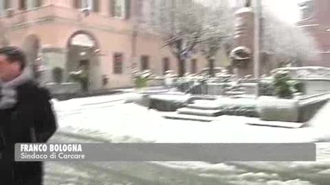 Carcare, tanta neve ma nessun problema particolare