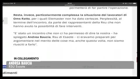 Esaote, l'incontro in Regione non soddisfa i lavoratori