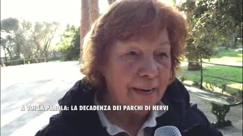 A VOI LA PAROLA - Il degrado dei parchi di Nervi