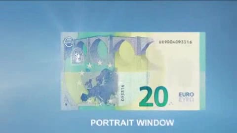 La nuova banconota da 20 euro