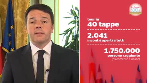 Scuola, Renzi spiega la buona scuola con le slide in un video messaggio su Facebook
