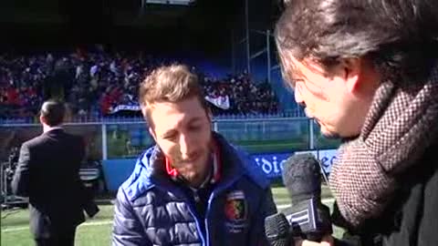 Genoa, festa per la presentazione della Values Cup; Bertolacci. 