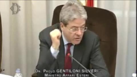 Gentiloni: 